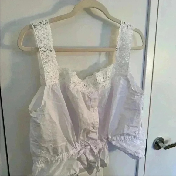 Vintage lace femme top -S - Picture 5 of 5